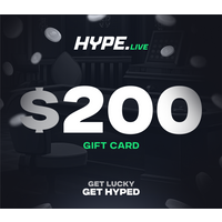 Hype.Live $200 Gift Card
