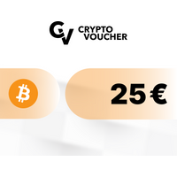 Crypto Voucher (BTC) EUR 25 Gift Card