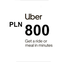 Uber PLN 800 Gift Card PL