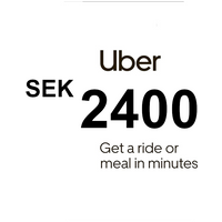 Uber SEK 2400 Gift Card SE