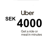 Uber SEK 4000 Gift Card SE