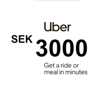 Uber SEK 3000 Gift Card SE