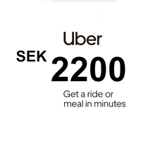 Uber SEK 2200 Gift Card SE