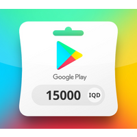 Google Play IQD 15000 Gift Card IQ
