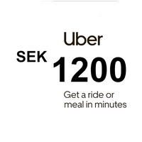 Uber SEK 1200 Gift Card SE