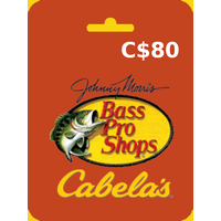 Bass Pro / Cabela's CAD 80 Gift Card CA