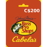Bass Pro / Cabela's CAD 200 Gift Card CA