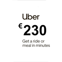 Uber EUR 230 Gift Card ES