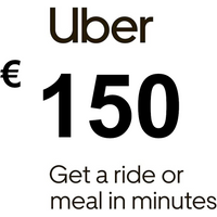 Uber EUR 150 Gift Card FR