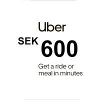 Uber SEK 600 Gift Card SE