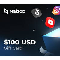 Naizop 100 USD Gift Card