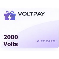 VoltPay 2000 Volts Gift Card
