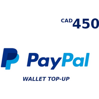 PayPal Wallet CAD 450 Top Up