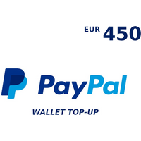 PayPal Wallet 450 EUR Top Up