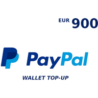 PayPal Wallet 900 EUR Top Up