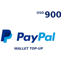 PayPal Wallet 900 USD Top Up