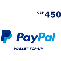 PayPal Wallet 450 GBP Top Up