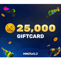 MM2Wild 25000 Coins Gift Card