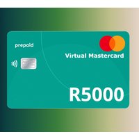 Prepaid Virtual Mastercard ZAR 5000 ZA