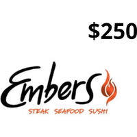 Embers Restaurant USD 250 Gift Card US
