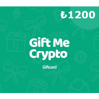 Gift Me Crypto TRY 1200 Gift Card