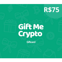 Gift Me Crypto BRL 75 Gift Card