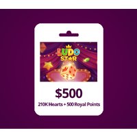 Ludo Star USD 500 Gift Card US