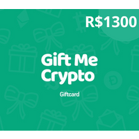 Gift Me Crypto BRL 1300 Gift Card