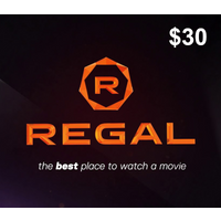 Regal Cinemas USD 30 Gift Card US