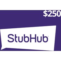 StubHub USD 250 Gift Card US