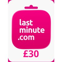 Lastminute.com GBP 30 Gift Card UK