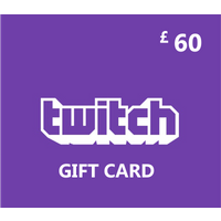 Twitch GBP 60 Gift Card UK