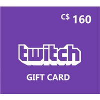 Twitch CAD 160 Gift Card CA