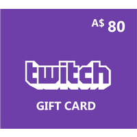 Twitch AUD 80 Gift Card AU