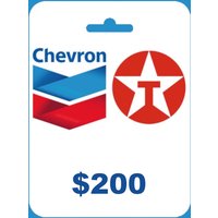 Chevron and Texaco USD 200 Gift Card US
