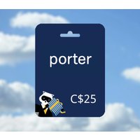 Porter Airlines CAD 25 Gift Card CA