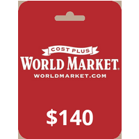 Cost Plus World Market USD 140 Gift Card US
