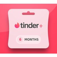 Tinder Plus - 6-Month Subscription Key PH