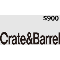 Crate and Barrel USD 900 Gift Card US