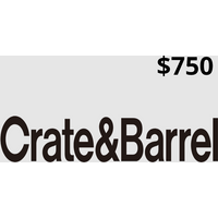 Crate and Barrel USD 750 Gift Card US