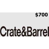 Crate and Barrel USD 700 Gift Card US