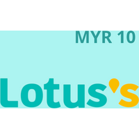 Lotus's MYR 10 Gift Card MY