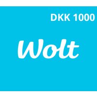 Wolt DKK 1000 Gift Card DK