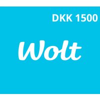 Wolt DKK 1500 Gift Card DK