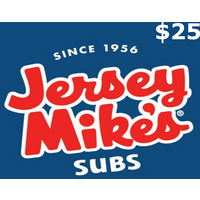 Jersey Mike's USD 25 Gift Card US