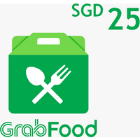 Grab Food SGD 25 Gift Card SG