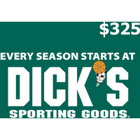 Dicks Sporting Goods USD 325 Gift Card US