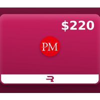 Rewarble Perfect Money USD 220 Gift Card