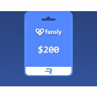 Rewarble Fansly USD 200 Gift Card