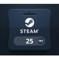 Steam Wallet TRY 25 Gift Card TR